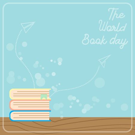 book vector image for the book world day holiday content.のイラスト素材