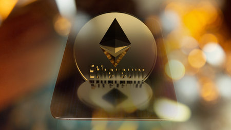 rich gold text for business content 3d rendering.