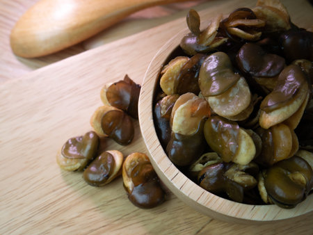 Snacks Broad Beans Fried image for food content