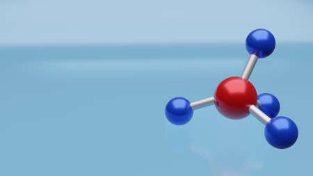 molecule  image for sci and medical content 3d renderingの写真素材