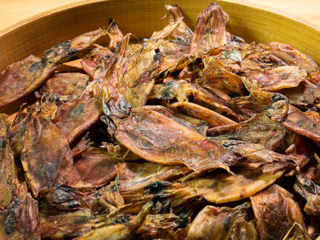 Sun Dried Squid image for food concept