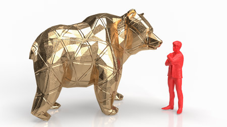 bear market is defined byÂ a prolonged drop in investment prices generally, a bear market happens when a broad market index fallsÂ の写真素材