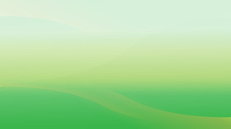 The green wave Background Vector image for spa or eco conceptのイラスト素材