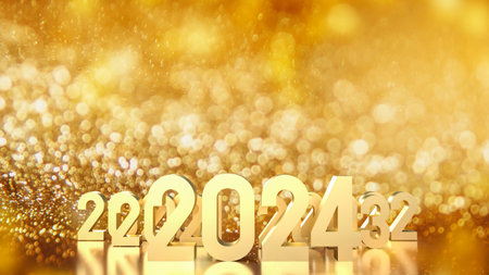2024 was a year of significant technological advancements and societal changes. Artificial intelligence continued to make rapid progress.の写真素材