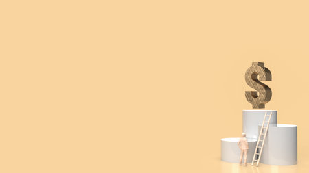 The dollar is a widely recognised currency unit used in several countries around the world, including the United States, Canada, Australia, New Zealand, and many othersの写真素材