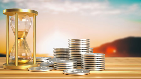 Working Hours: Business time generally refers to the standard working hours established by businesses and organizations. These hours can vary depending on factors such as industry, location,の写真素材