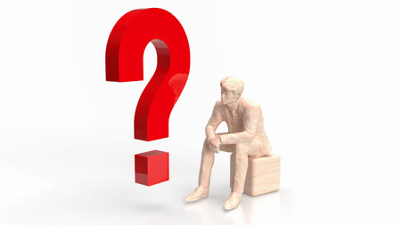 A business question refers to an inquiry or query related to various aspects of a business or commercial activity. These questions are posed by individualsの写真素材