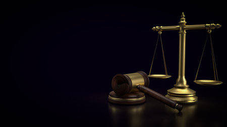 Law refers to a system of rules, regulations, and principles that govern society and are enforced by a recognized authority, such as the government or a legal institution.の写真素材