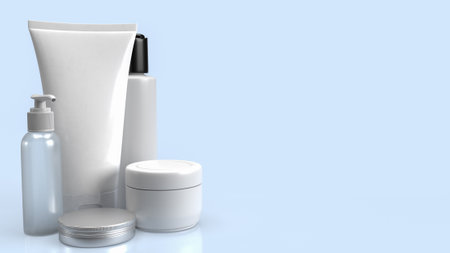 Beauty products are substances or preparations used to enhance or alter the appearance of an individual's body. They are typically applied to the skin, hair, nails.の写真素材