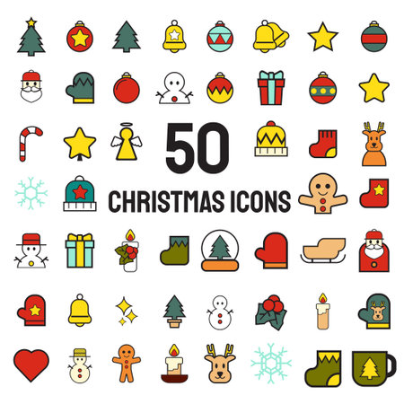 Christmas is a widely celebrated annual holiday that holds deep cultural, religious, and historical significance in various parts of the world. It is observed on December 25th each year.のイラスト素材