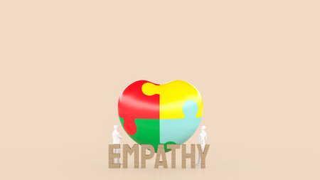 Empathy is a vital human quality that enhances personal relationships, professional interactions, and societal harmony. By developing and practicing empathy.の写真素材