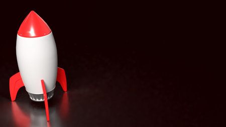 Rocket business refers to the commercial sector involved in the design, development, manufacturing, and launching of rockets and spacecraft.の写真素材