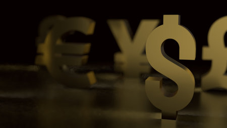 The dollar symbol $  is a widely recognized sign used to represent currencies, most notably the United States dollar  USD  and several other currencies around the world.の写真素材