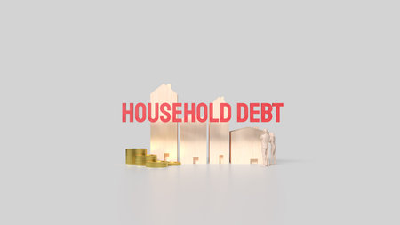 Household debt refers to the total amount of money owed by individuals or families, typically to...