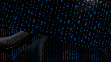 Digital Number for Abstract Background 3D Rendering.