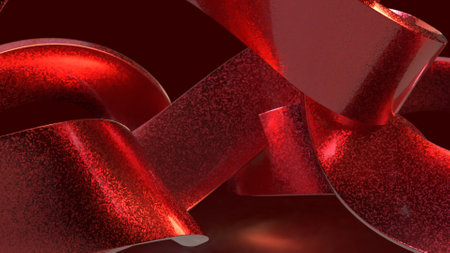 RED Abstract image for Abstract Background  3d Rendering.の写真素材
