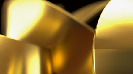 Gold Abstract image for Abstract Background  3d Rendering.の写真素材