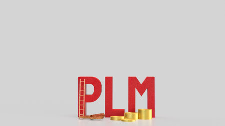 PLM or  Product Lifecycle Management  for Business concept 3d Rendering.の写真素材