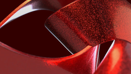 RED Abstract image for Abstract Background  3d Rendering.の写真素材