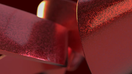 RED Abstract image for Abstract Background  3d Rendering.の写真素材