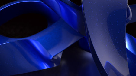 Blue Abstract image for Abstract Background  3d Rendering.の写真素材
