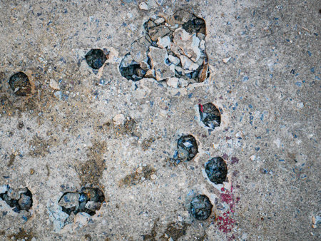 Cement surface in construction area image Background concept.の写真素材