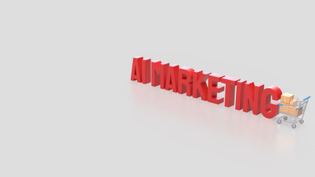 The AI market refers to the global industry developing and applying artificial intelligence technologies across various sectors and applications.の写真素材
