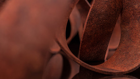 Rusty Abstract Background for texture concept 3d rendering.