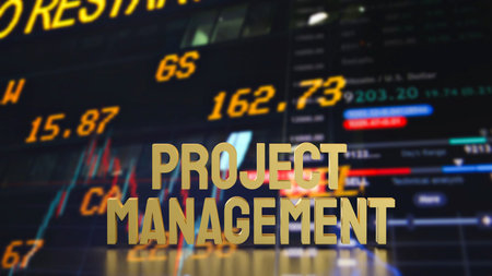 Product management for Business concept 3d Rendering.