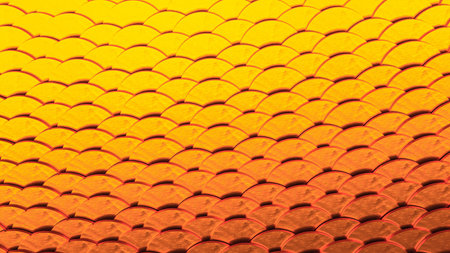 Gold scale for Abstract Background 3d Rendering.