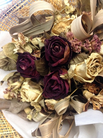 Dry rose bouquet の素材