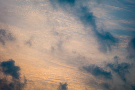 abstract of sky after sunset の写真素材