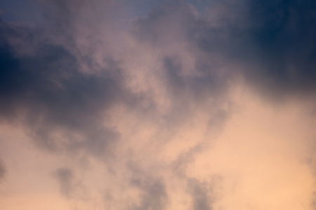 abstract of sky after sunset の写真素材