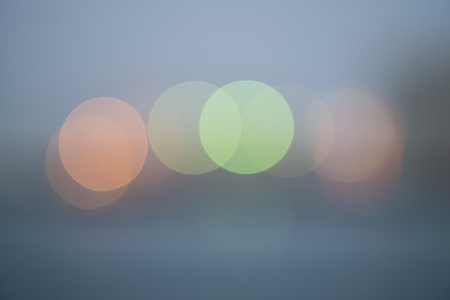 Abstract colorful light bokeh for backgroundの写真素材