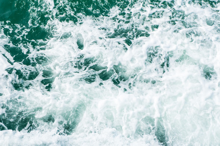 speed boat prop wash, white wake on ocean  wave,splash の写真素材