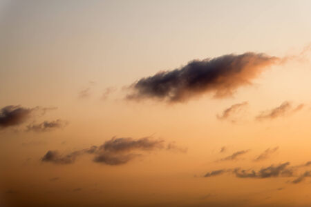 Colorful Twilight sky backgroundの写真素材