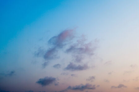 Colorful Twilight sky backgroundの写真素材