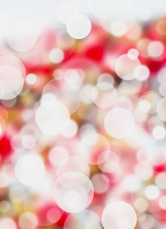 Red romance bokeh abstract light background の写真素材
