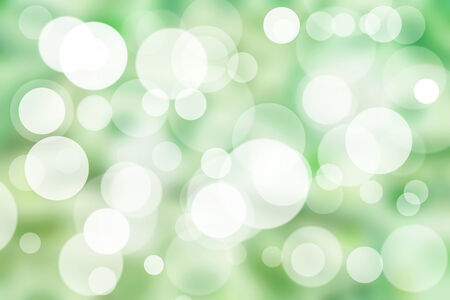 green bokeh abstract light background の写真素材