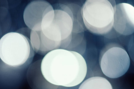 Abstract light bokeh as backgroundの写真素材