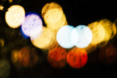 Bokeh light vintage backgroundの写真素材