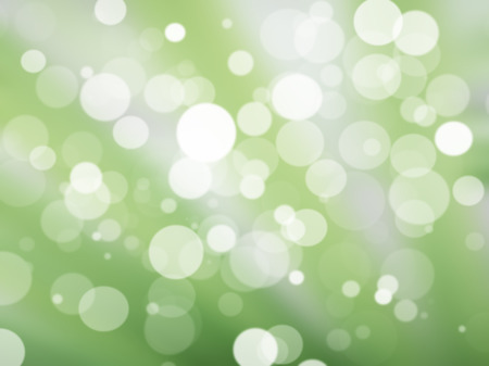 Abstract green bokeh backgroundの写真素材