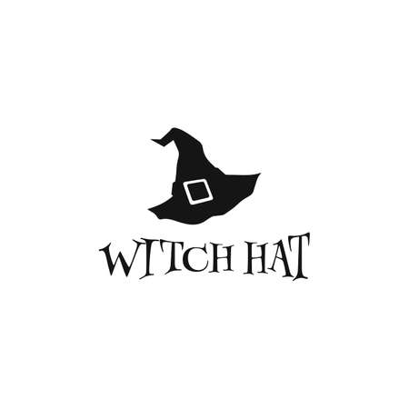 wizard hat icon or logo isolated sign symbol vector illustrationのイラスト素材