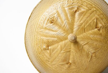 Bamboo mesh cover, to cover and protect food from insects, Thailandの写真素材