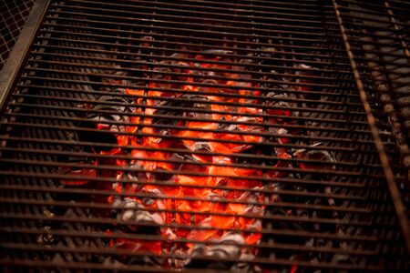 fireplace barbecueの写真素材
