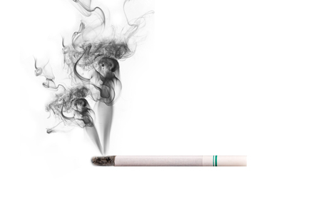 Smoking is harmful to lifeの写真素材