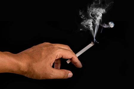 Smoking is harmful to lifeの写真素材