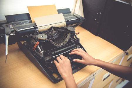 typewriterの写真素材