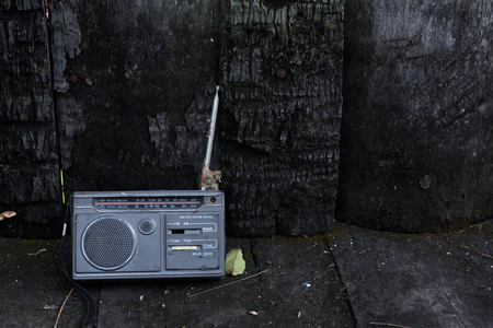 old radioの写真素材