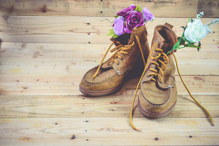 Vintage Shoesの写真素材